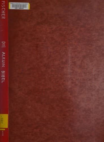 Tapa de Die Alkuin-Bibel
