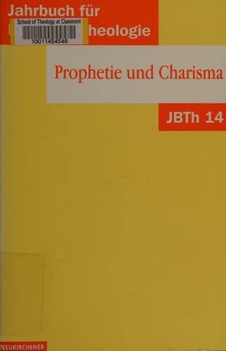 Tapa de Prophetie und charisma