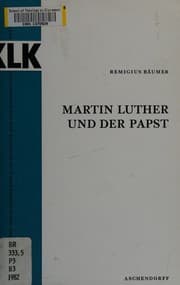 Tapa de Martin Luther und der Papst