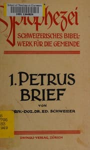 Tapa de Der erste Petrusbrief