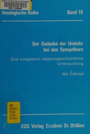 Tapa de Der Gedanke der Umkehr bei den Synoptikern