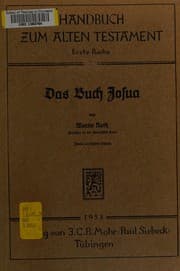 Tapa de Das Buch Joshua