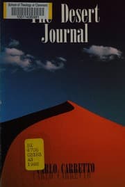 Tapa de The desert journal