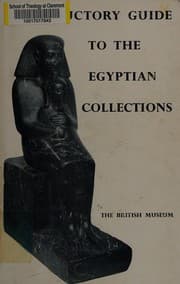 Tapa de Introductory Guide to the Egyptian Collections