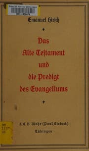 Tapa de Das Alte Testament und die Predigt des Evangeliums