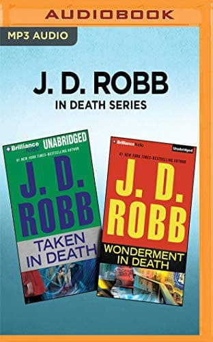 Tapa de J. D. Robb In Death Series - Taken in Death & Wonderment in Death