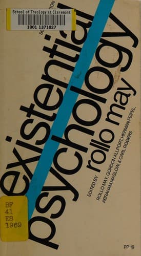 Tapa de Existential psychology.