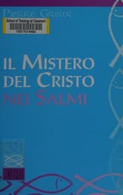 Tapa de Il mistero del Cristo nei Salmi