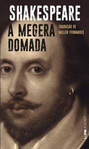 Tapa de A Megera Domada - Coleção L&PM Pocket