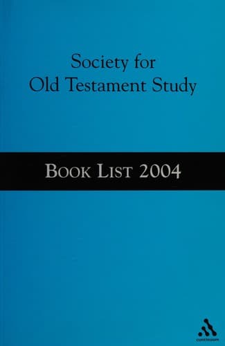Tapa de Book list 2004