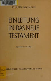 Tapa de Einleitung in das Neue Testament