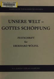 Tapa de Unsere Welt, Gottes Schöpfung
