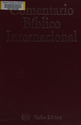 Tapa de Comentario bíblico internacional