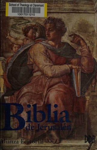 Tapa de Biblia de Jerusalén