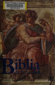 Tapa de Biblia de Jerusalén