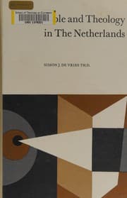 Tapa de Bible and theology in the Netherlands