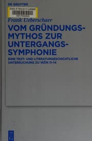 Tapa de Vom Gründungsmythos zur Untergangssymphonie