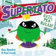 Tapa de Supertato Evil Pea Rules