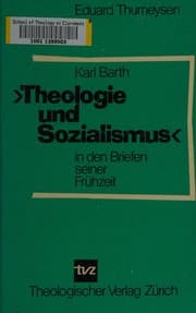 Tapa de Karl Barth, Theologie und Sozialismus in den Briefen seiner Frühzeit