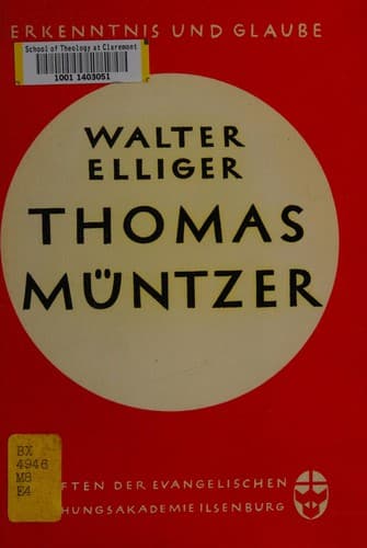 Tapa de Thomas Muentzer