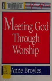 Tapa de Meeting God through worship