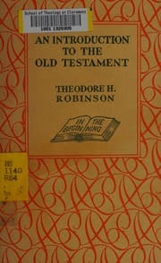 Tapa de An introduction to the Old Testament