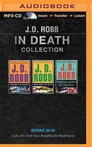 Tapa de J. D. Robb In Death Collection Books 30-32