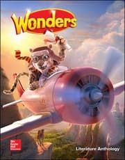 Tapa de Wonders Literature Anthology - Grade 4
