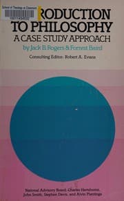 Tapa de Introduction to philosophy