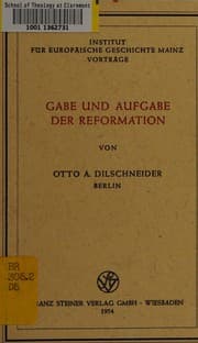 Tapa de Gabe und Aufgabe der Reformation