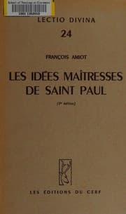 Tapa de Les idées maîtresses de saint Paul