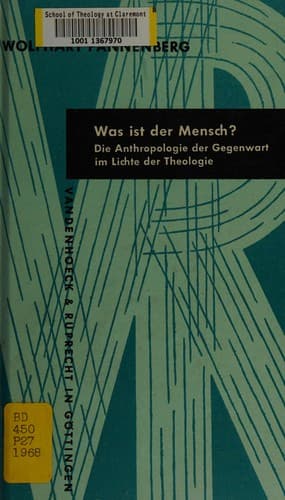 Tapa de Was ist der Mensch?