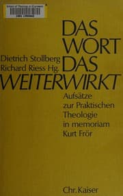 Tapa de Das Wort, das weiterwirkt