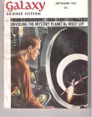 Tapa de Galaxy Science Fiction, September 1955
