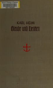 Tapa de Glaube und Denken