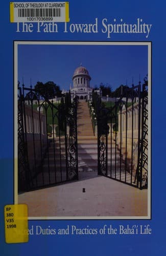 Tapa de The path toward spirituality