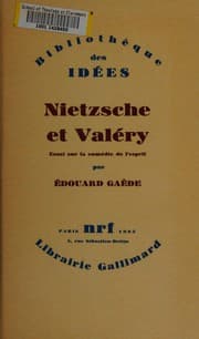 Tapa de Nietzsche et Valery
