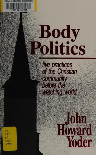 Tapa de Body politics