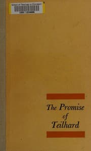 Tapa de The promise of Teilhard