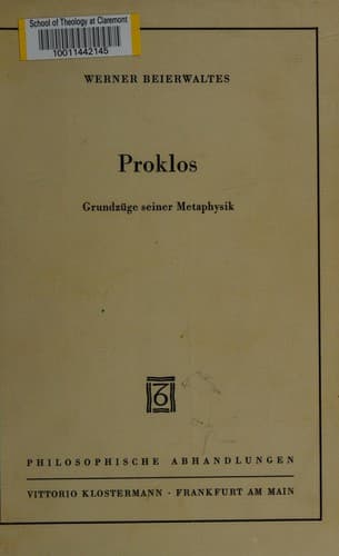 Tapa de Proklos.