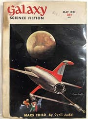 Tapa de Galaxy Science Fiction, May 1951