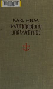 Tapa de Weltschöpfung und Weltende