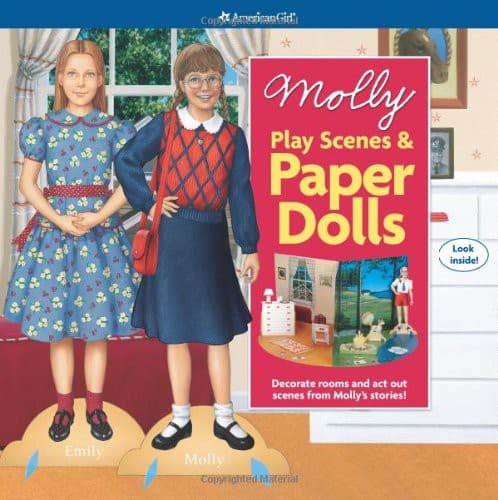Tapa de Molly Play Scenes & Paper Dolls