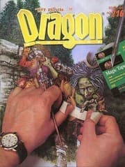 Tapa de Dragon Magazine No 216