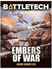 Tapa de BattleTech Embers of War Novel