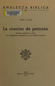 Tapa de La oración de petición
