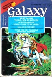 Tapa de Galaxy Magazine, March 1975