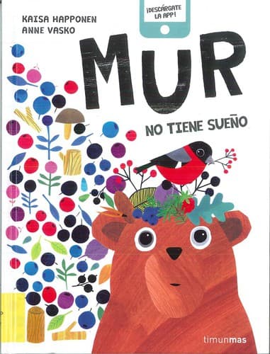 Tapa de MUR NO TIENE SUEÑO