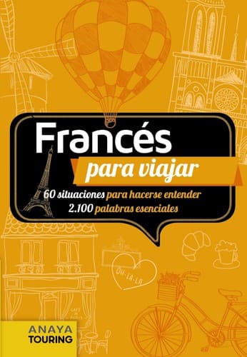 Tapa de Francés para viajar