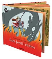 Tapa de Sant Jordi i el drac. Minipops